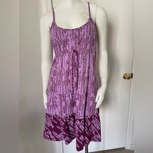 Roxy Two Tone Purple Summer Dress Size M